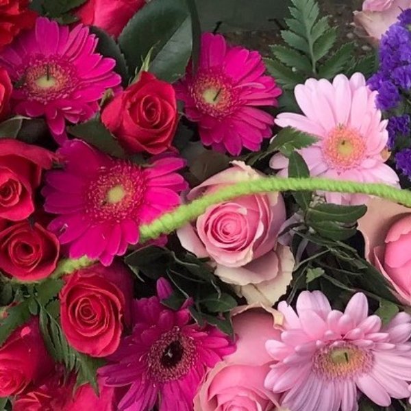 Blumenüberraschung "rosaviolett" Bild 1